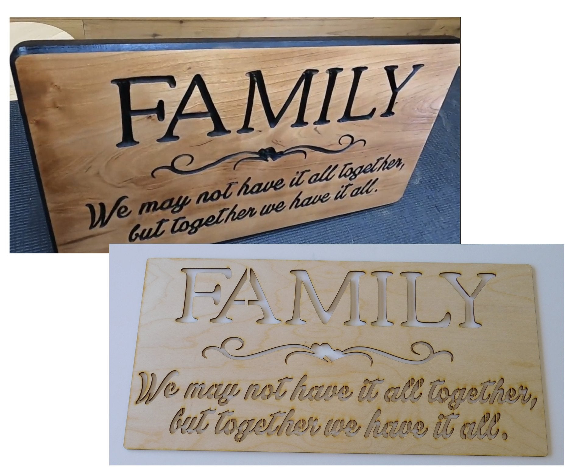 Family – Make a Wood Sign