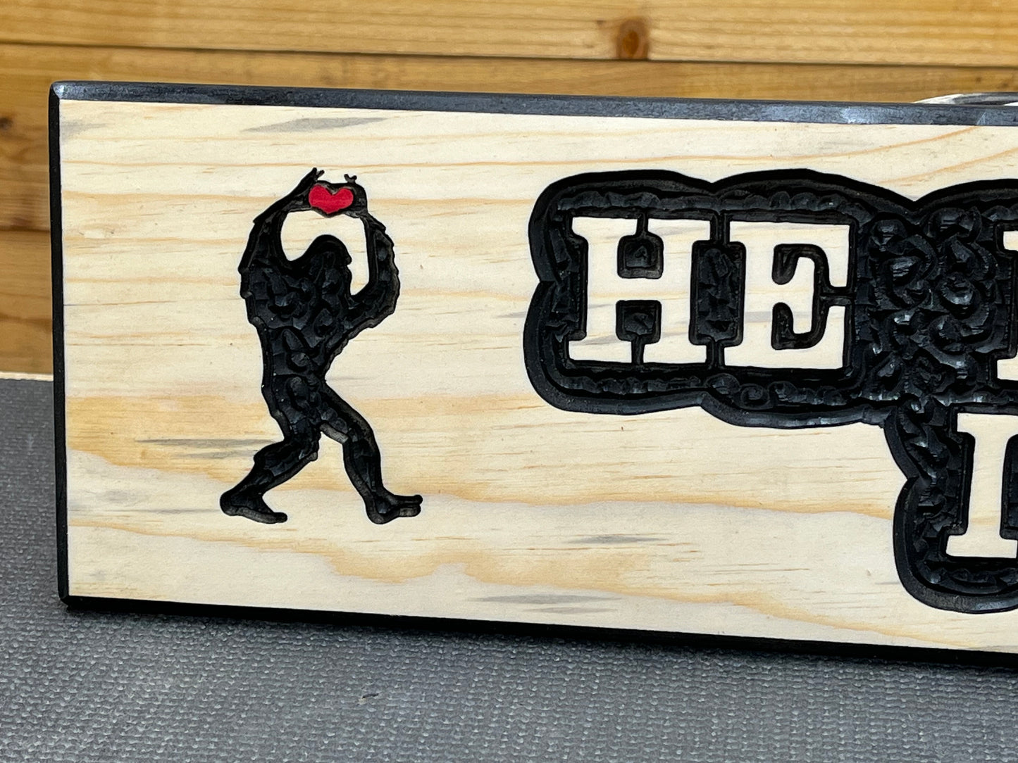 Bigfoot Love Layout Template TOM 4/24