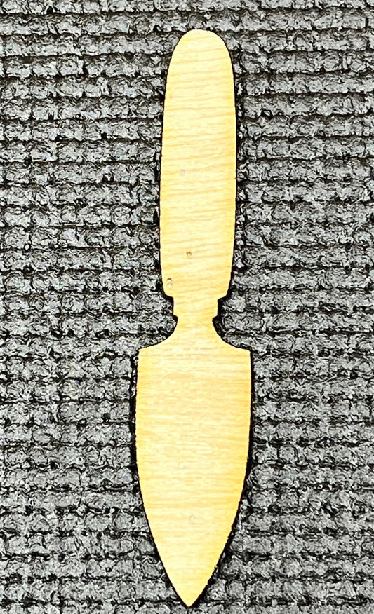 Garden Spade Layout Template