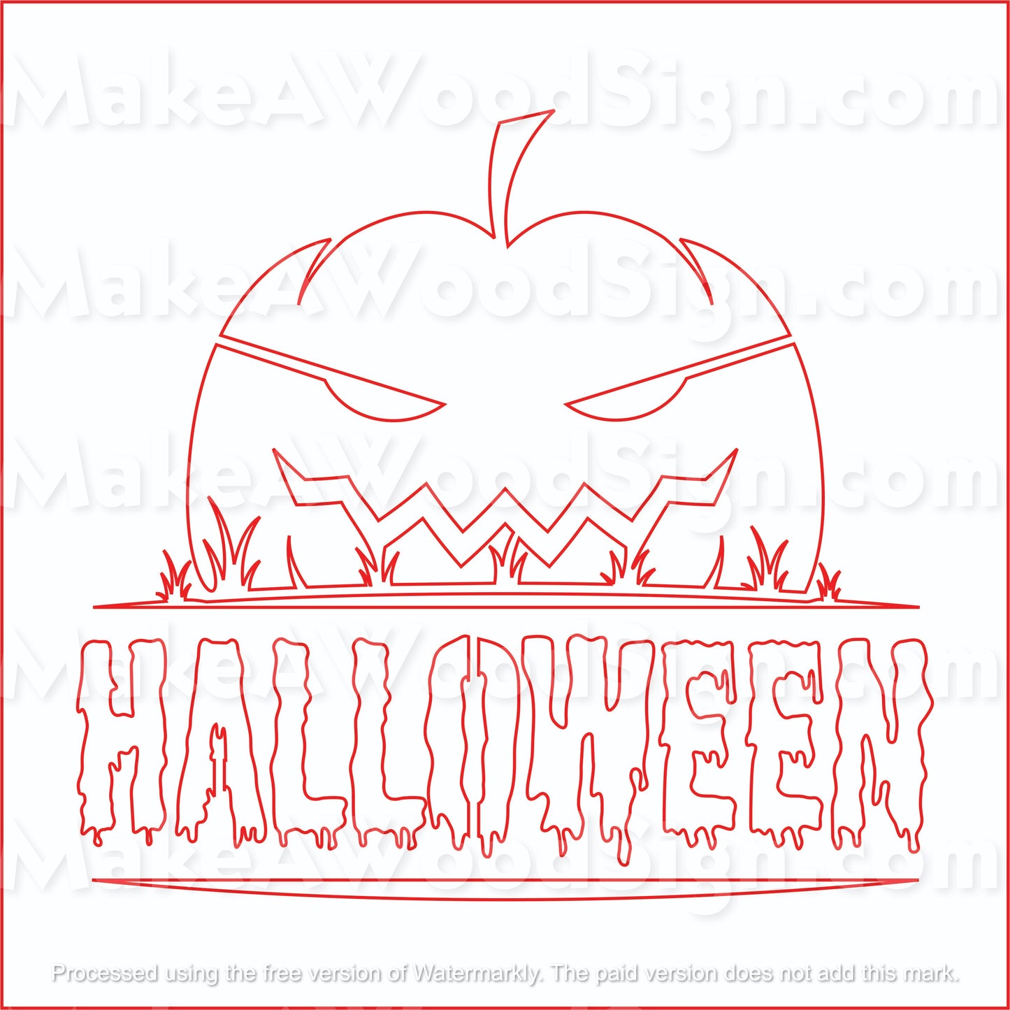 Halloween Pumpkin Stencil Sept 2022