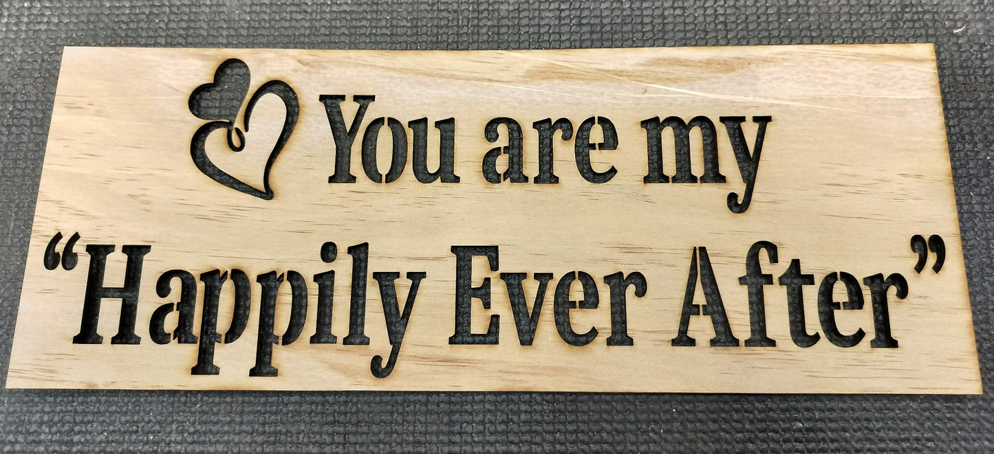 Happily Ever After Stencil February 2025