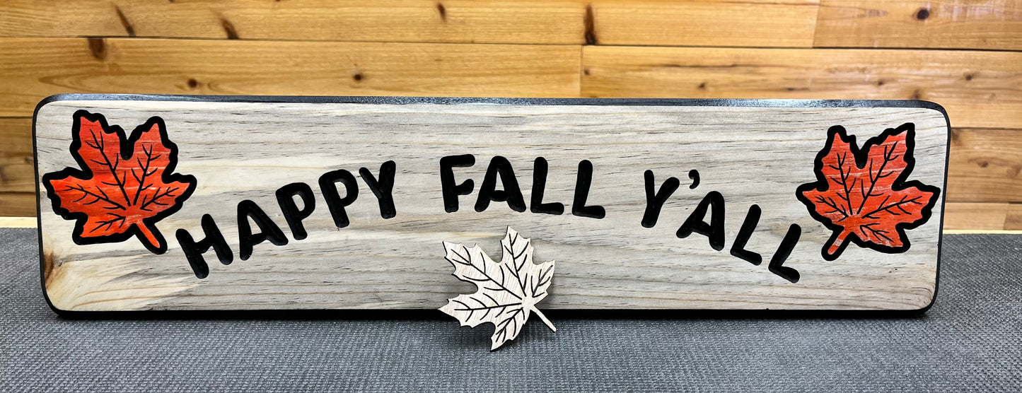 Maple Leaf Layout Template