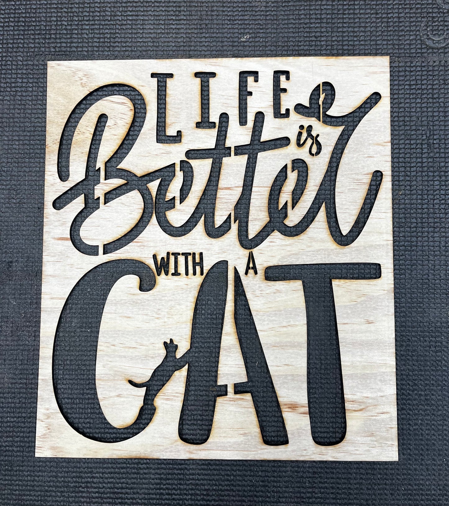 Life is better with a cat January 2025