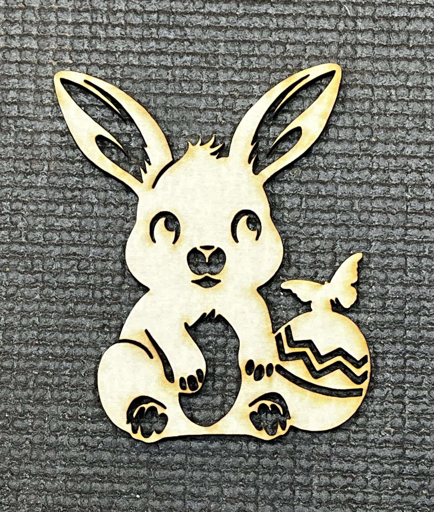Easter Bunny with Easter Egg Layout Template April 2025