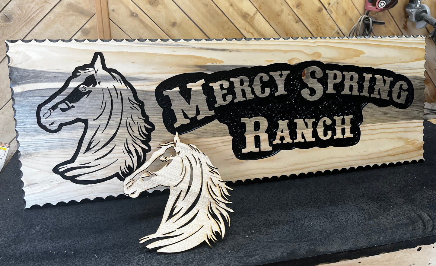 Large Detailed Horse Head June 2025