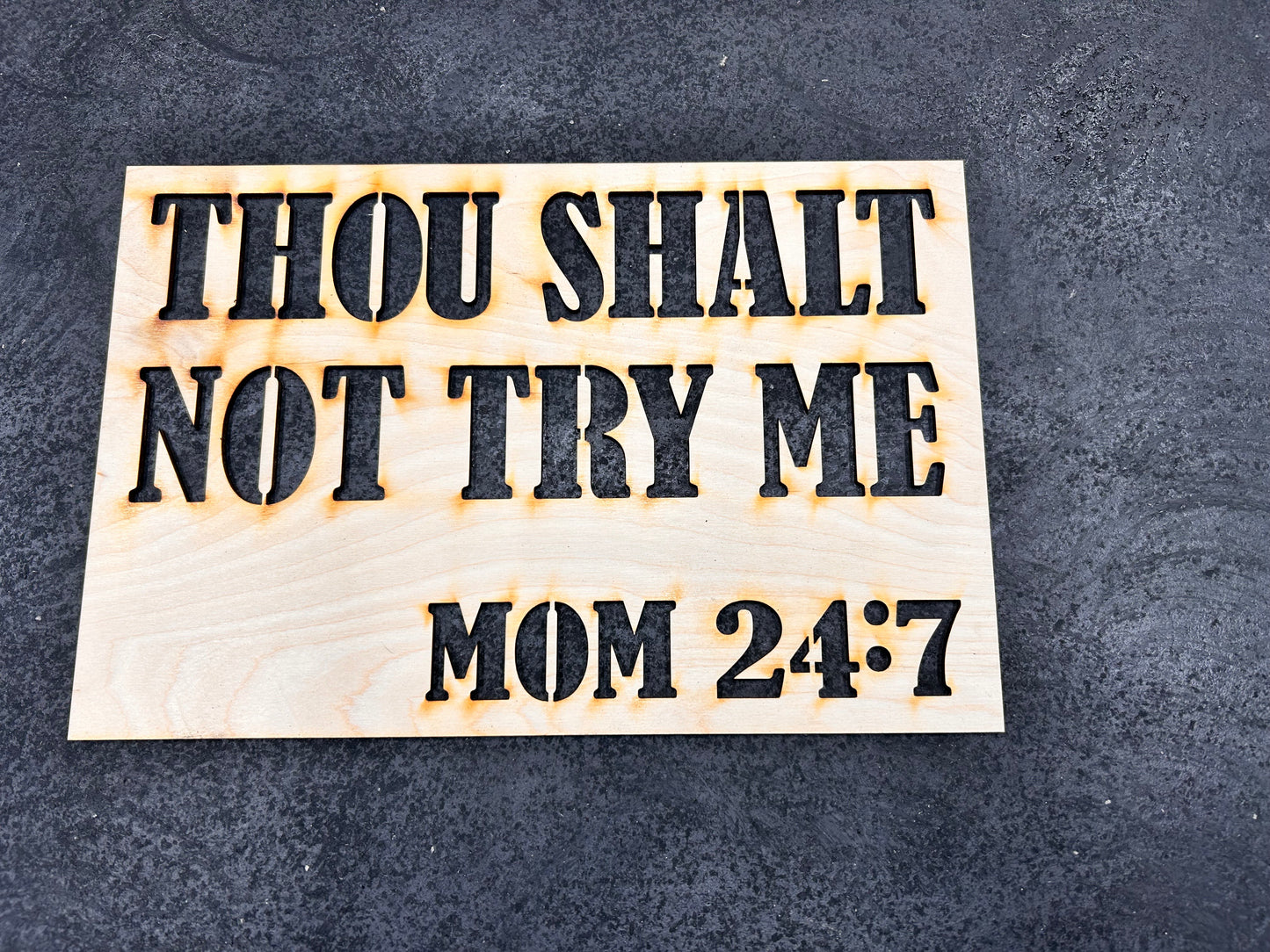 Thou Shalt Not Try Me January 2026