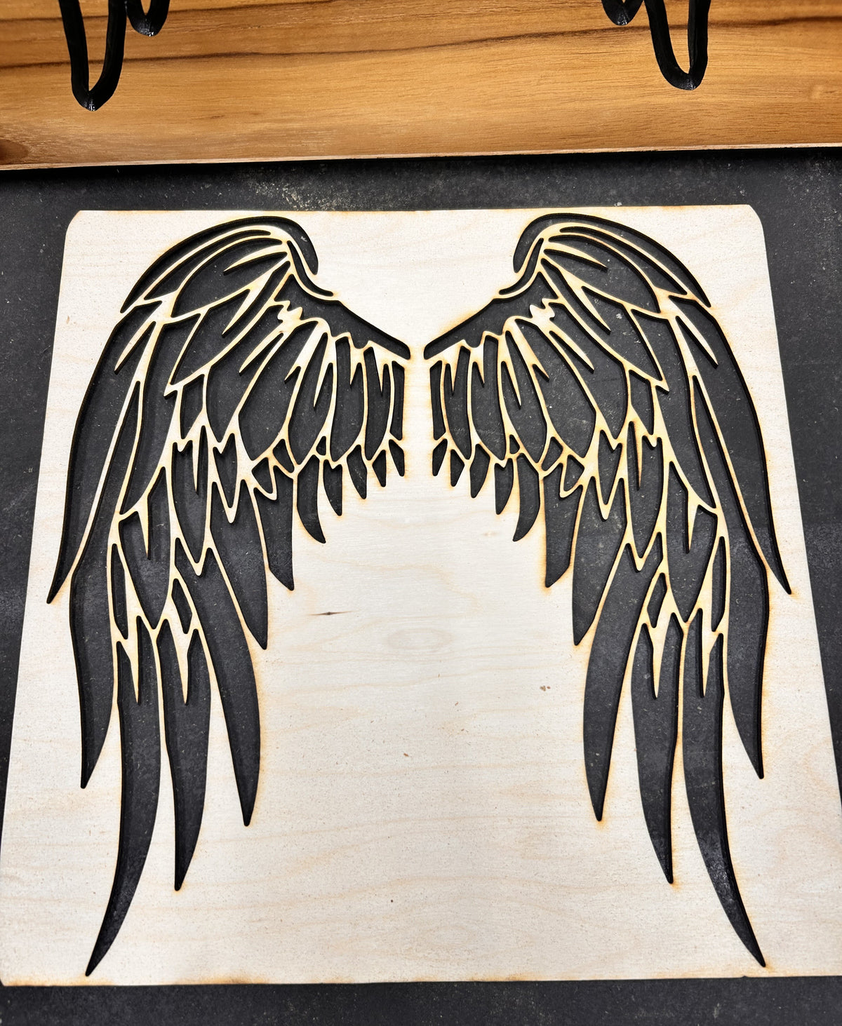 Angel Wings Stencil