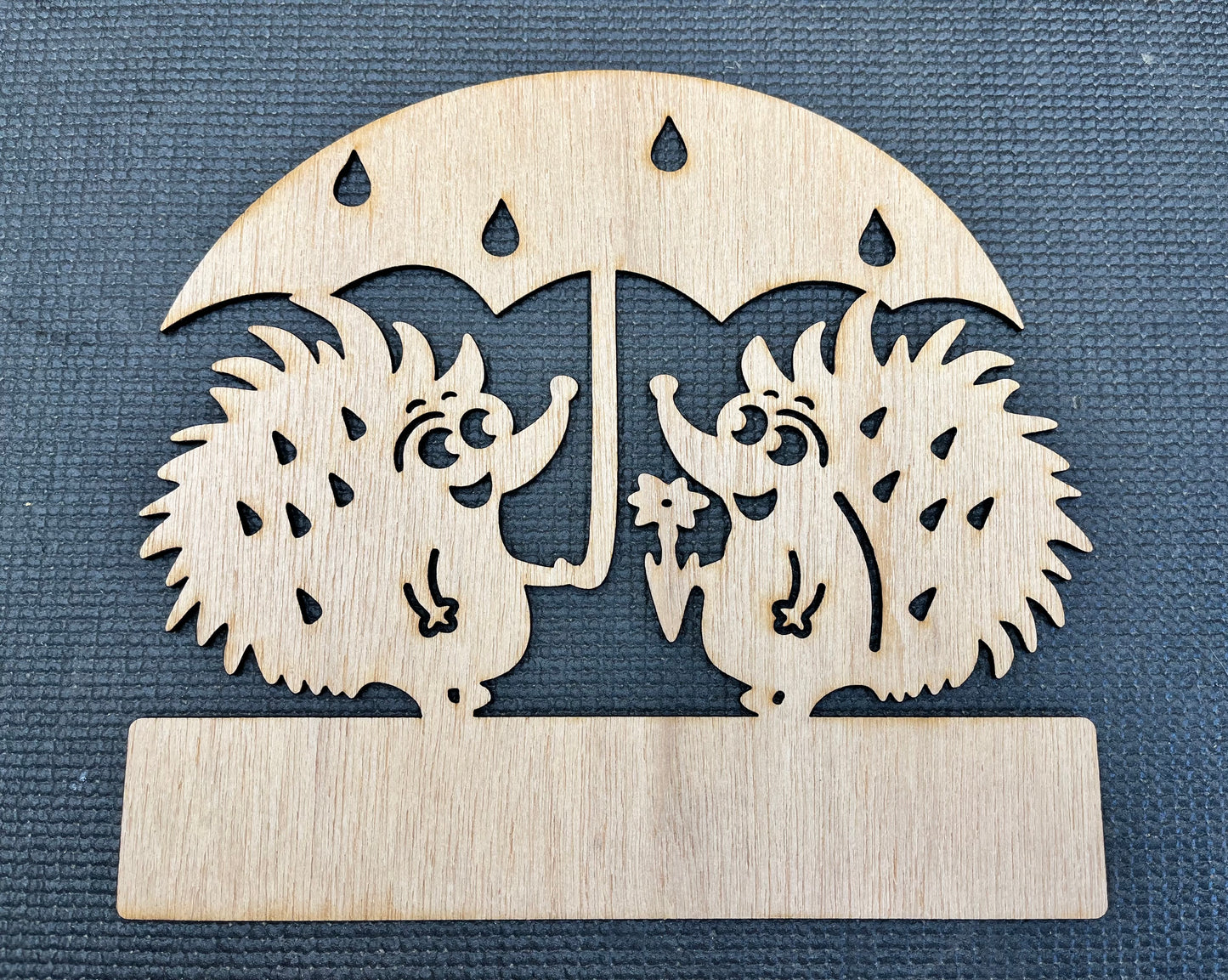 Hedgehogs Layout Stencil November 2023