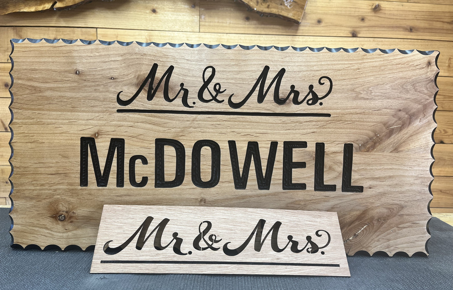 Mr & Mrs Stencil 9/24