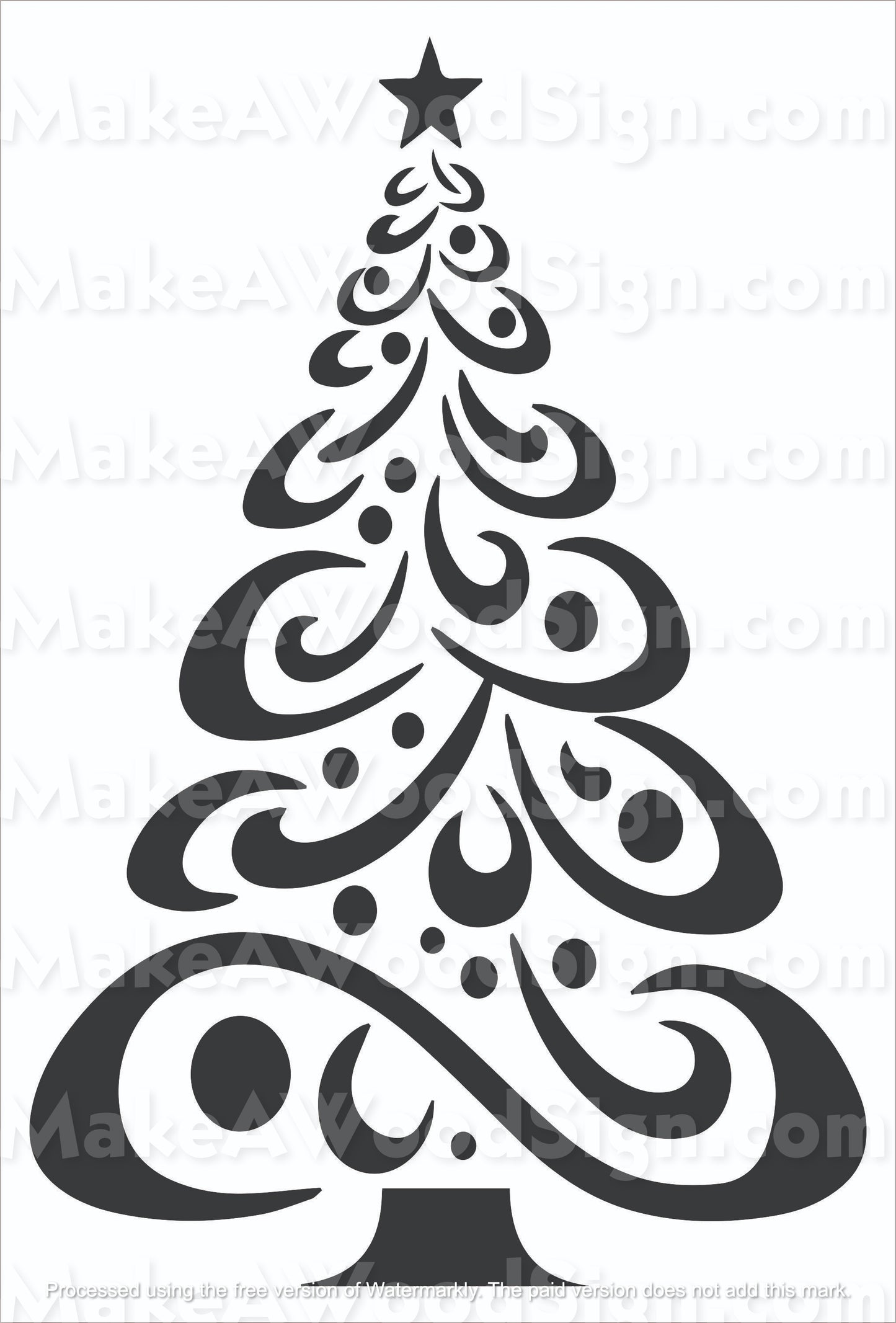 Retro Christmas Tree 11/24