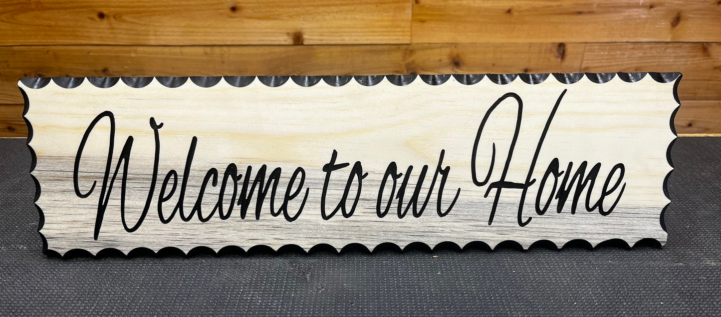 Welcome to our Home (Rectangle)