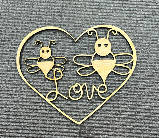 Bee Loved Layout Template