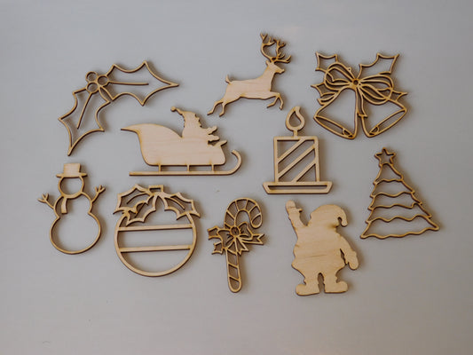 Christmas Layout Template Set
