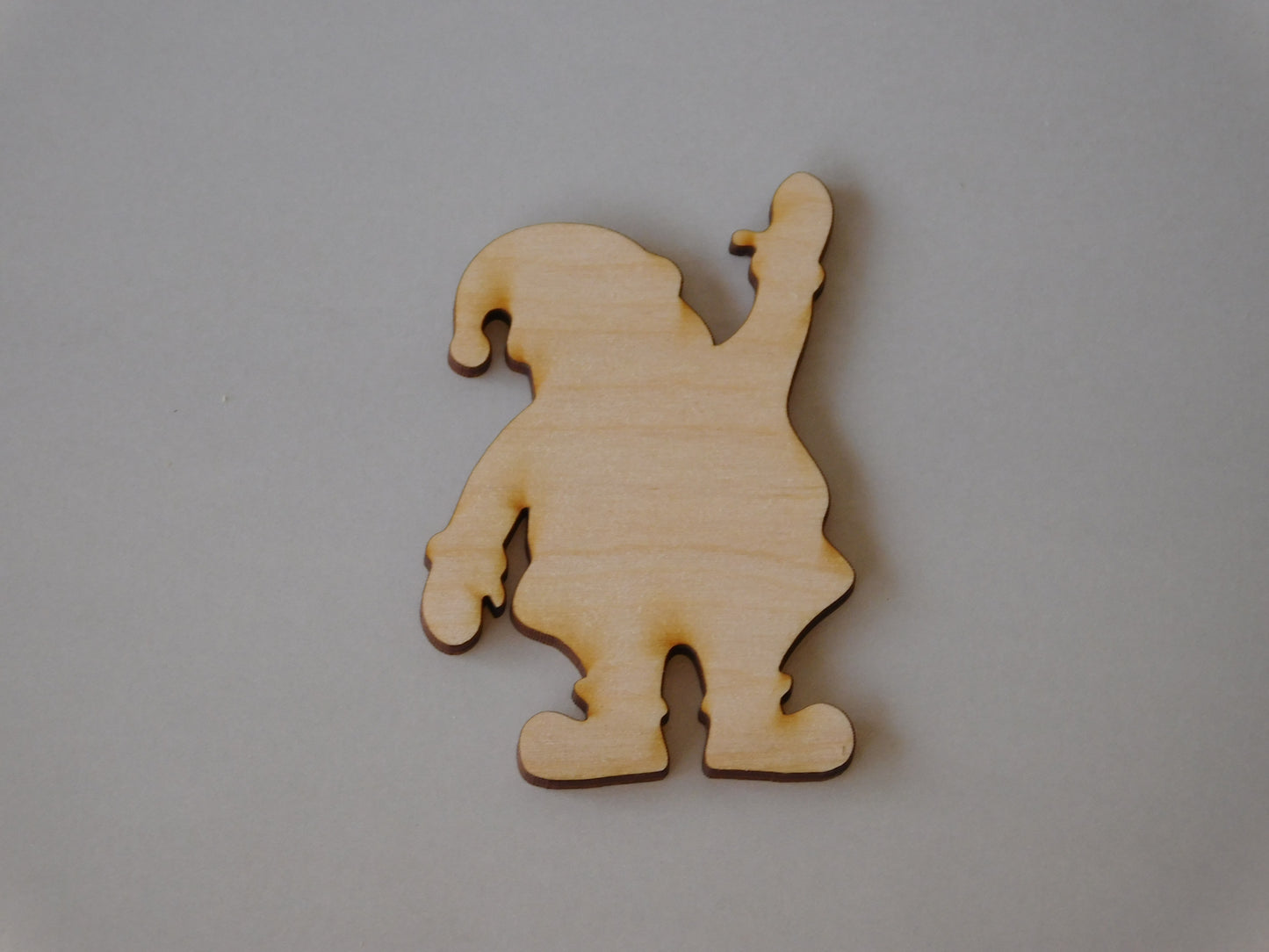 Waving Santa Silhouette