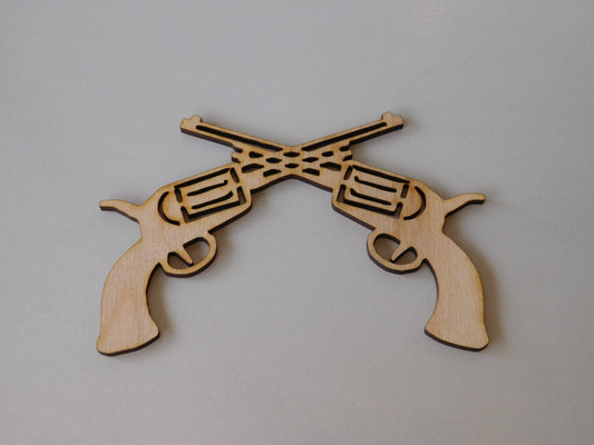 Crossed Pistols
