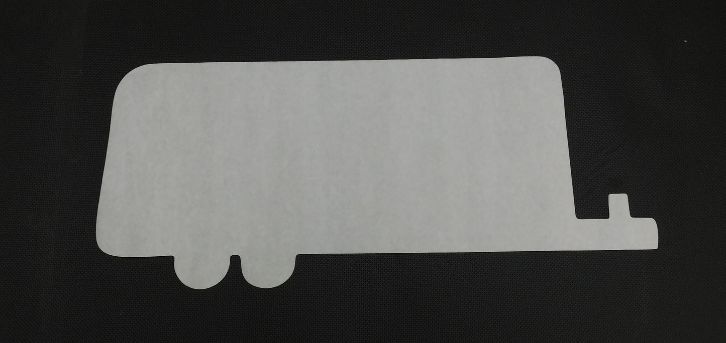 Paper Cutout Patter - Camper