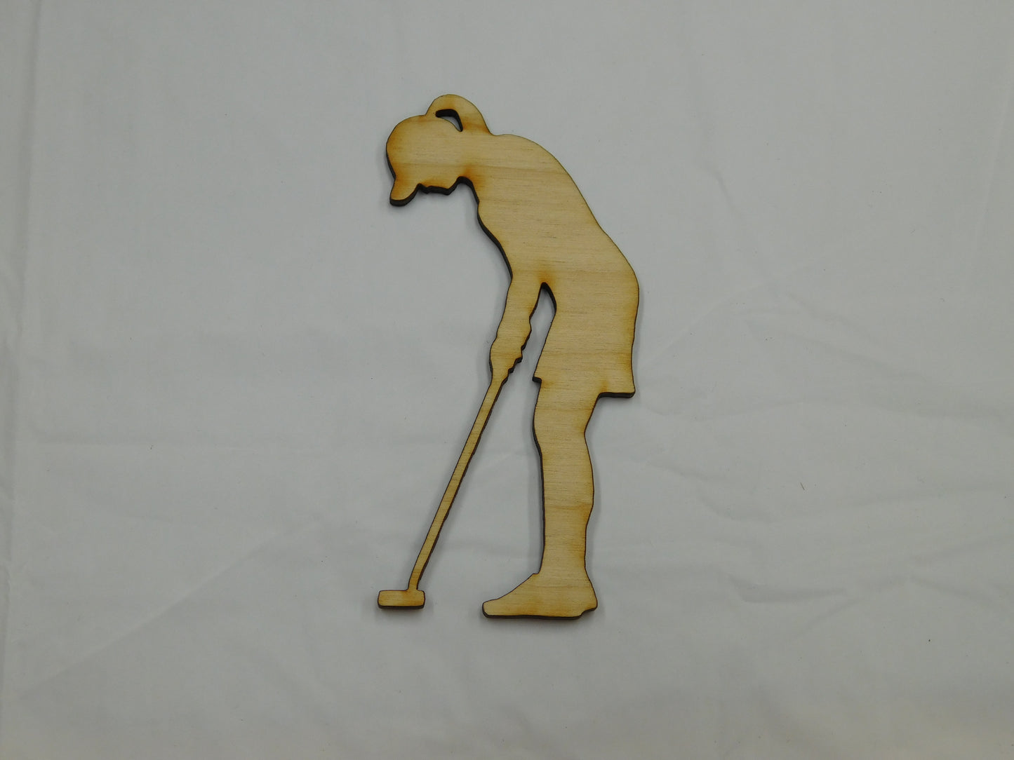 Female Golfer Layout Template