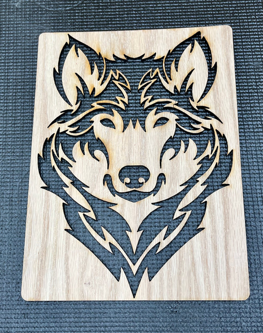Wolf Layout Stencil