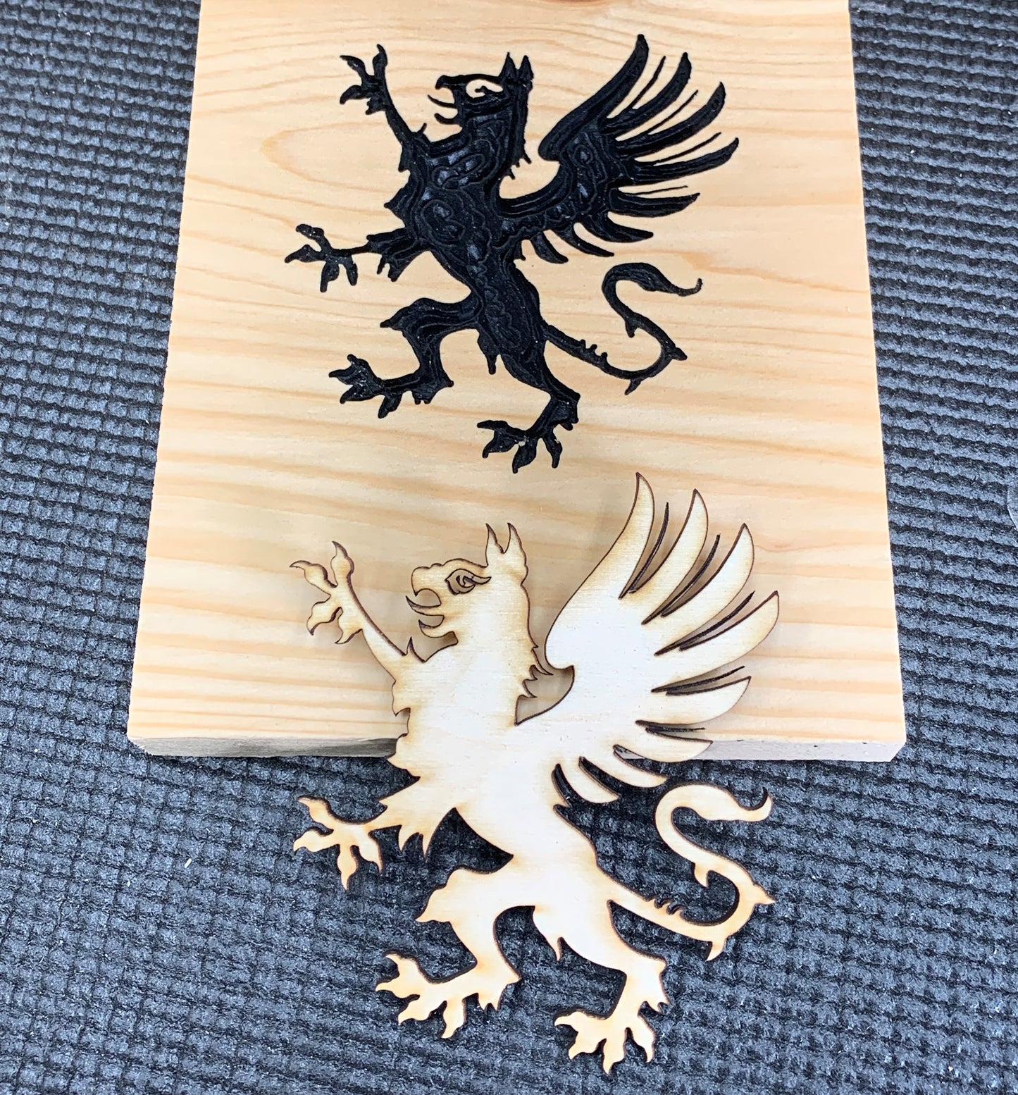 Fantasy Griffin Layout Template