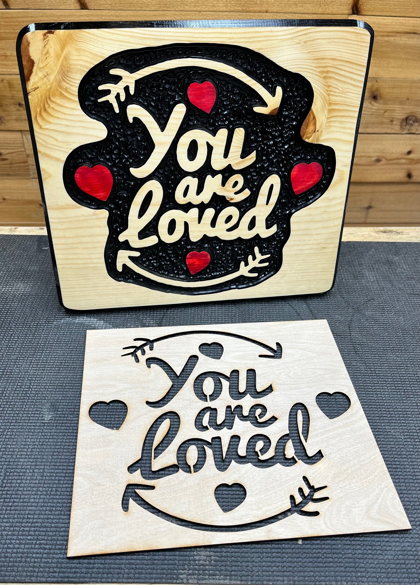 You Are Loved Stencil