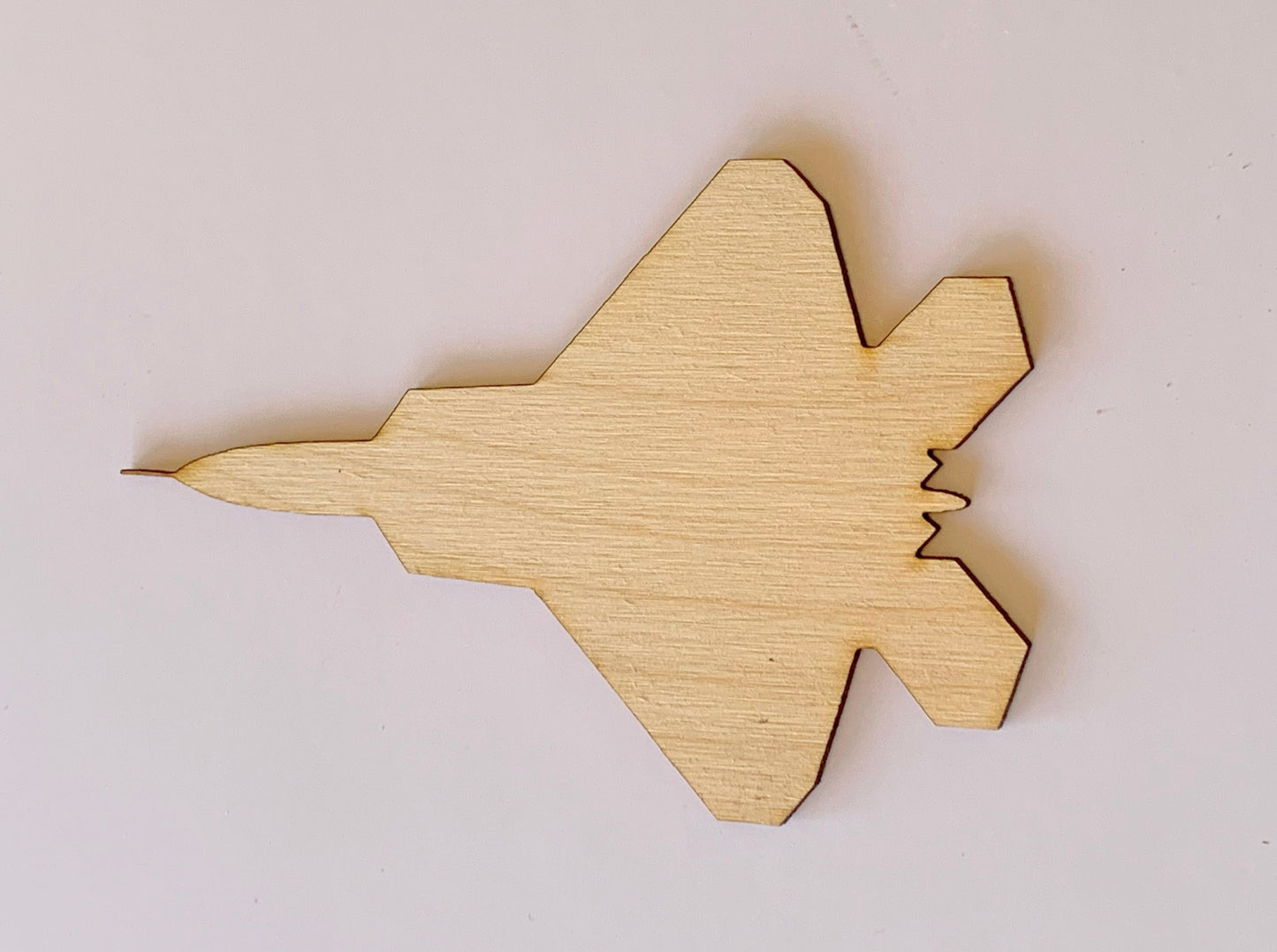 Fighter Jet Layout Template #3