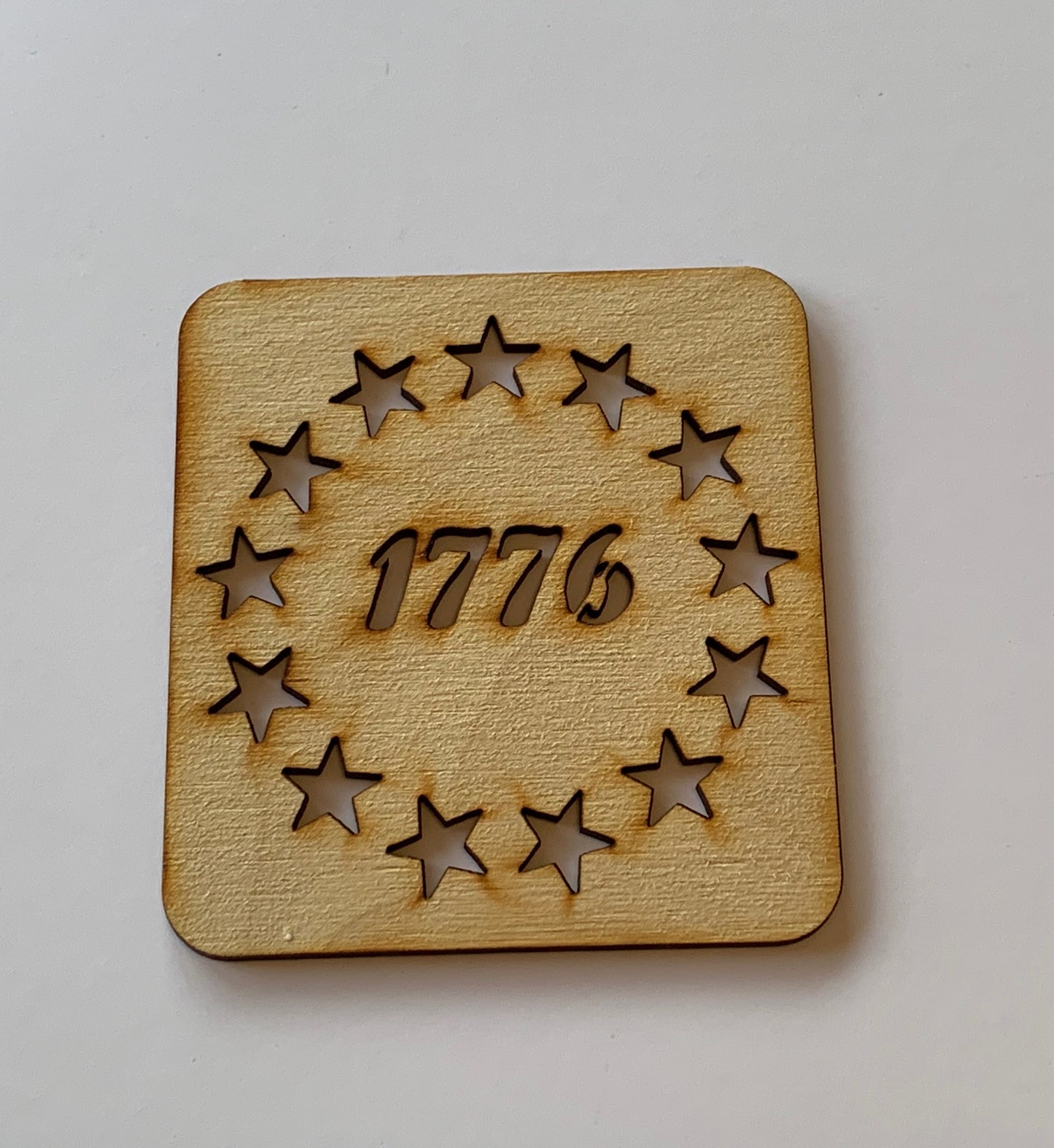 1776 Flag Layout Template