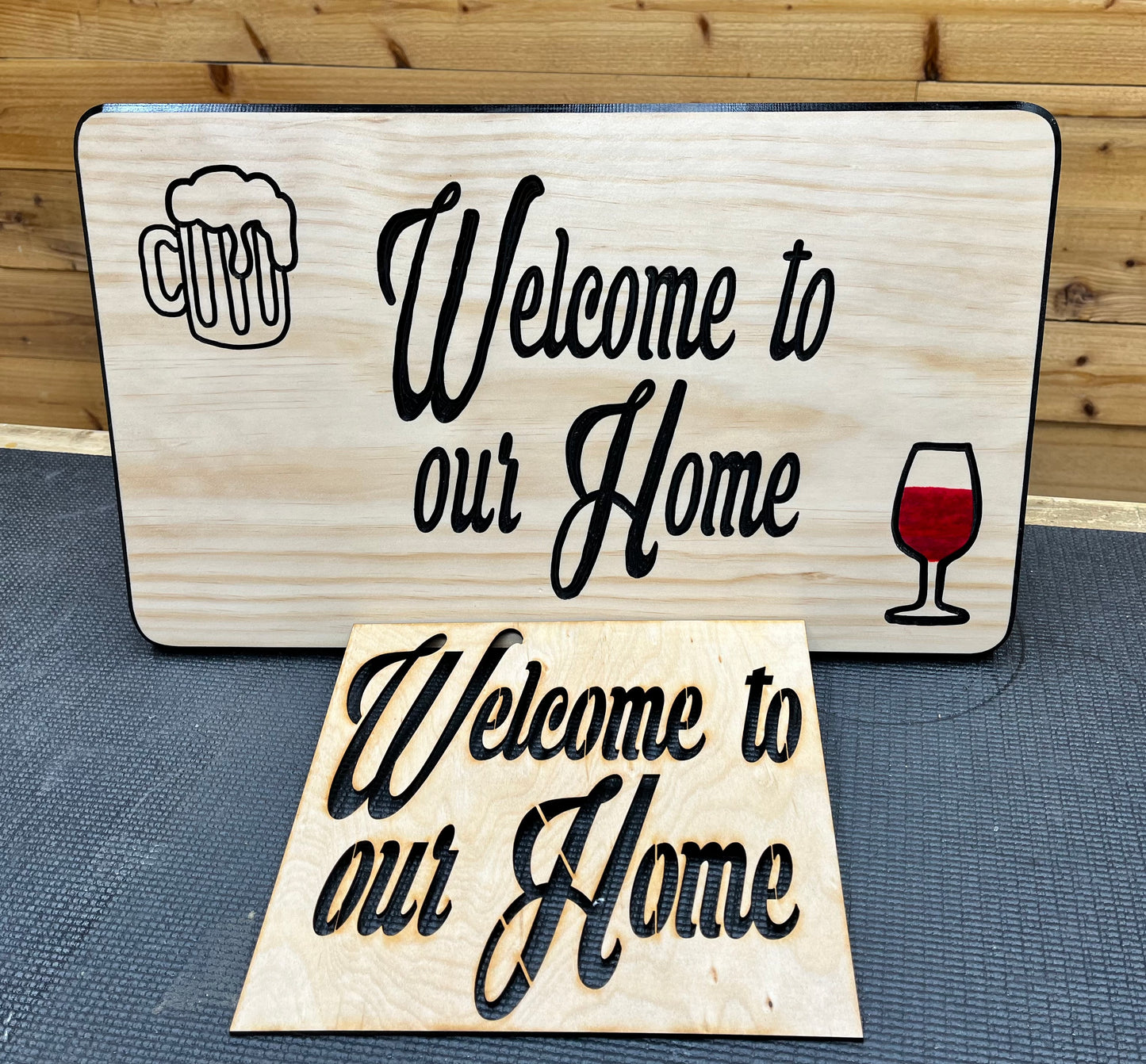 Welcome to our Home Stencil (SQUARE)