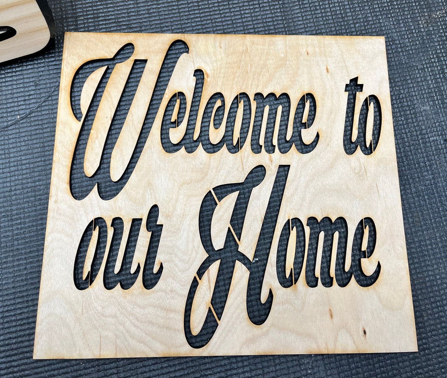 Welcome to our Home Stencil (SQUARE)