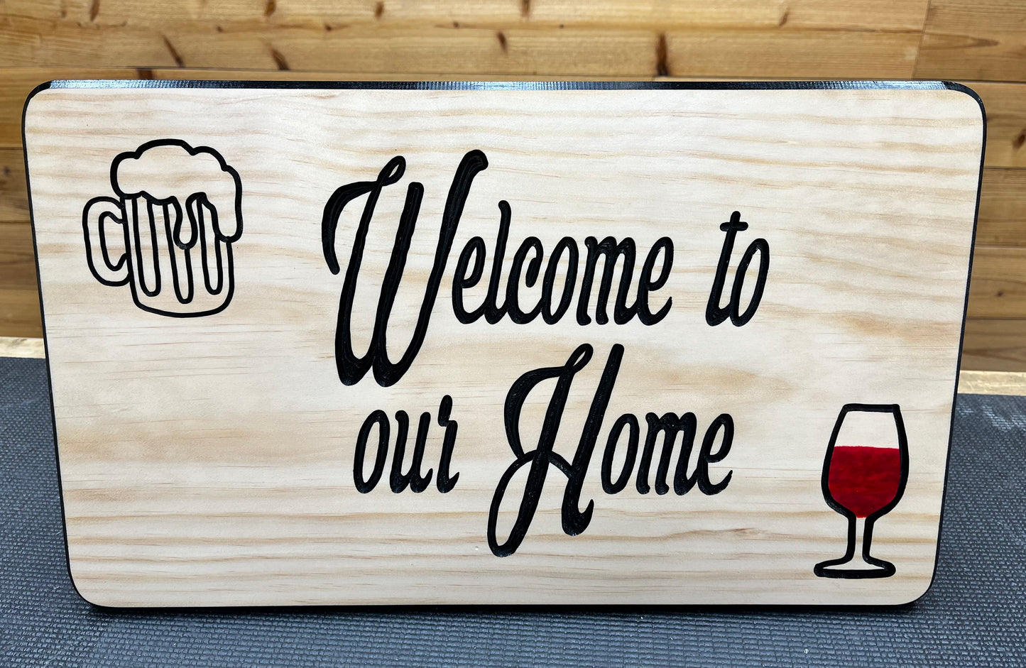 Welcome to our Home Stencil (SQUARE)