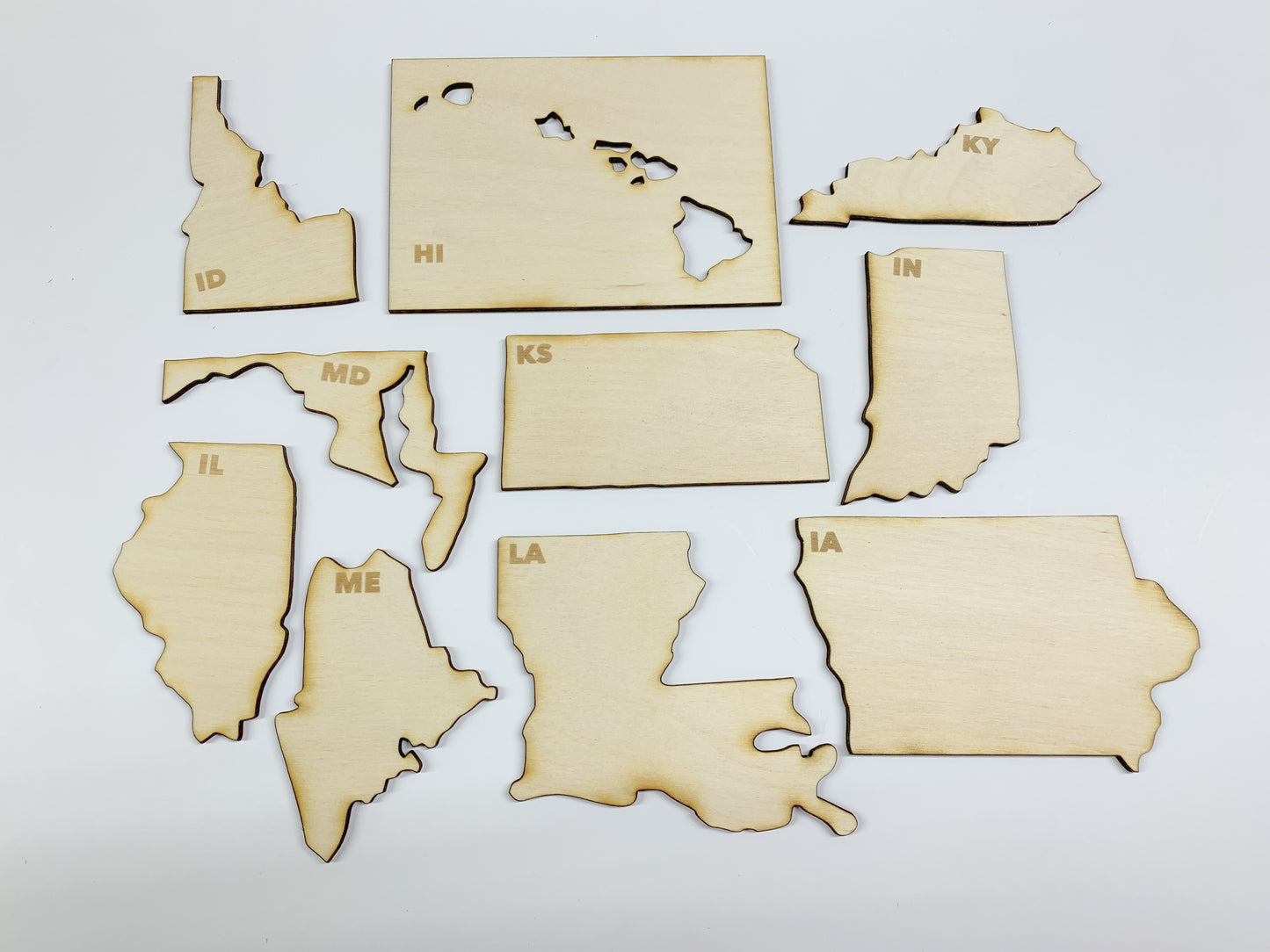 Individual State Layout Templates