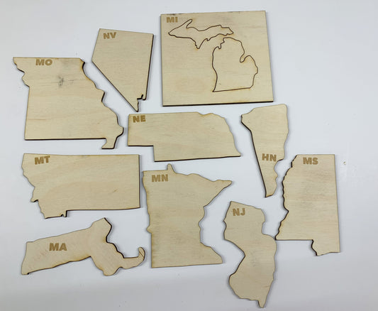 State Layout Templates #3 (MA - NJ)