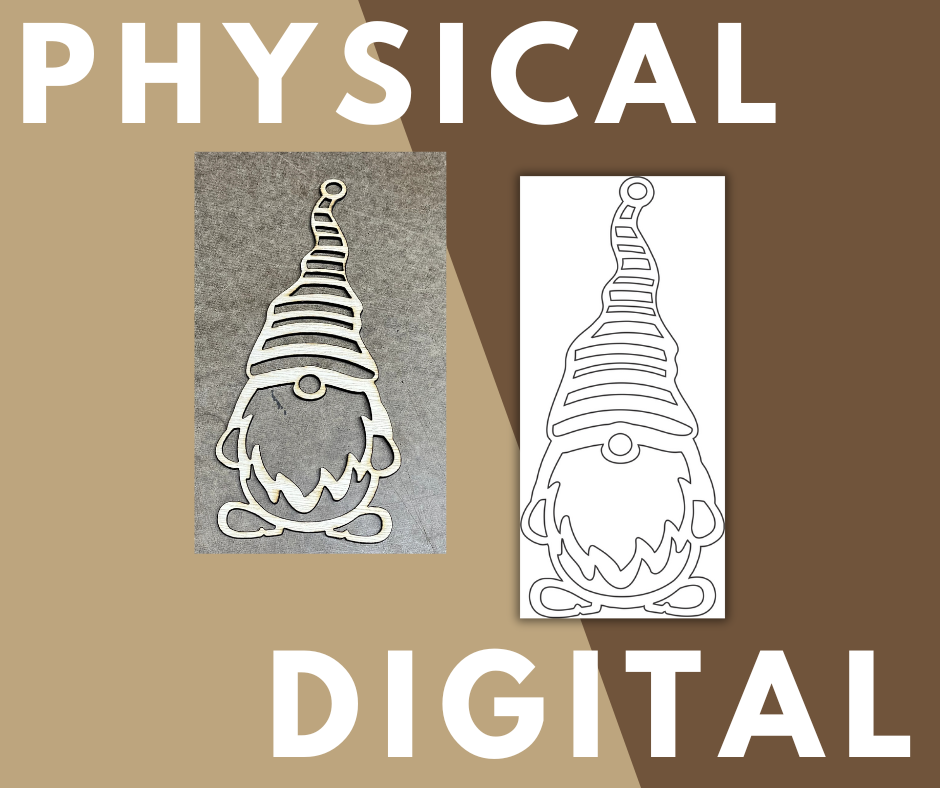 Christmas Gnome Stencil