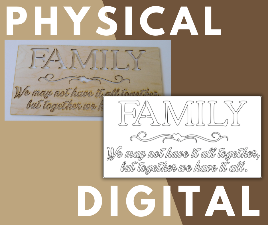 Family Layout Stencil