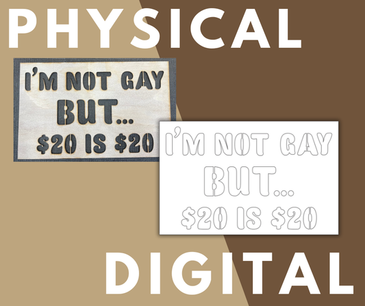 $20 is $20 Layout Stencil