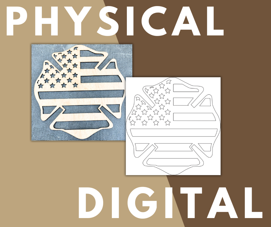 Large Maltese Flag Stencil 1/24