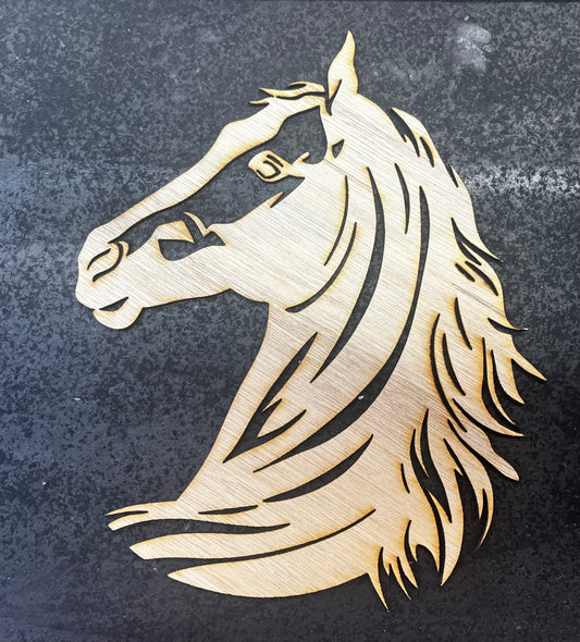 Large Detailed Horse Head