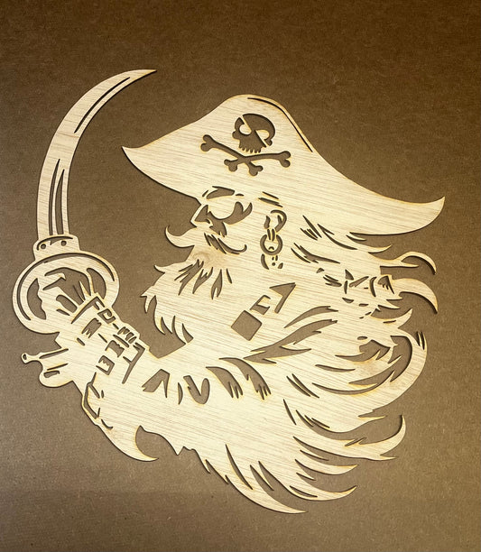 Pirate Layout Stencil 8/25