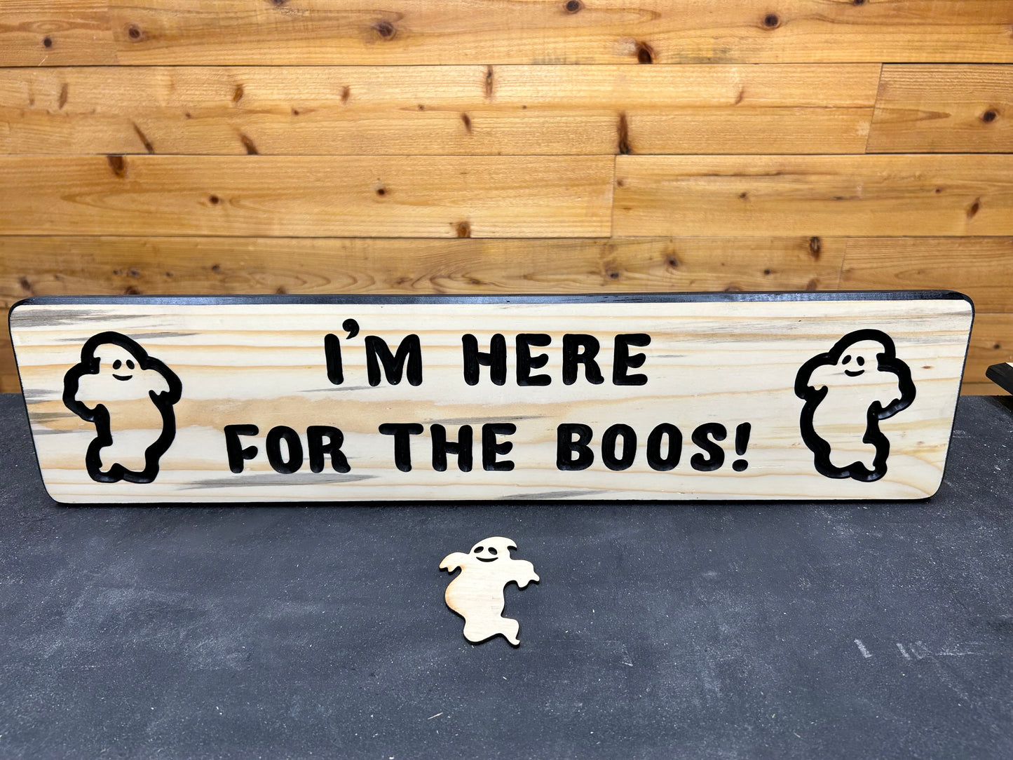 BOO!!! Ghost Layout Template 10/25