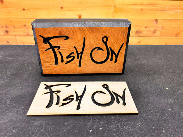 Fish On Layout Template April 2026