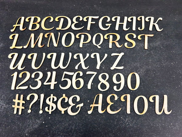 1.5 Inch Magnolia Font