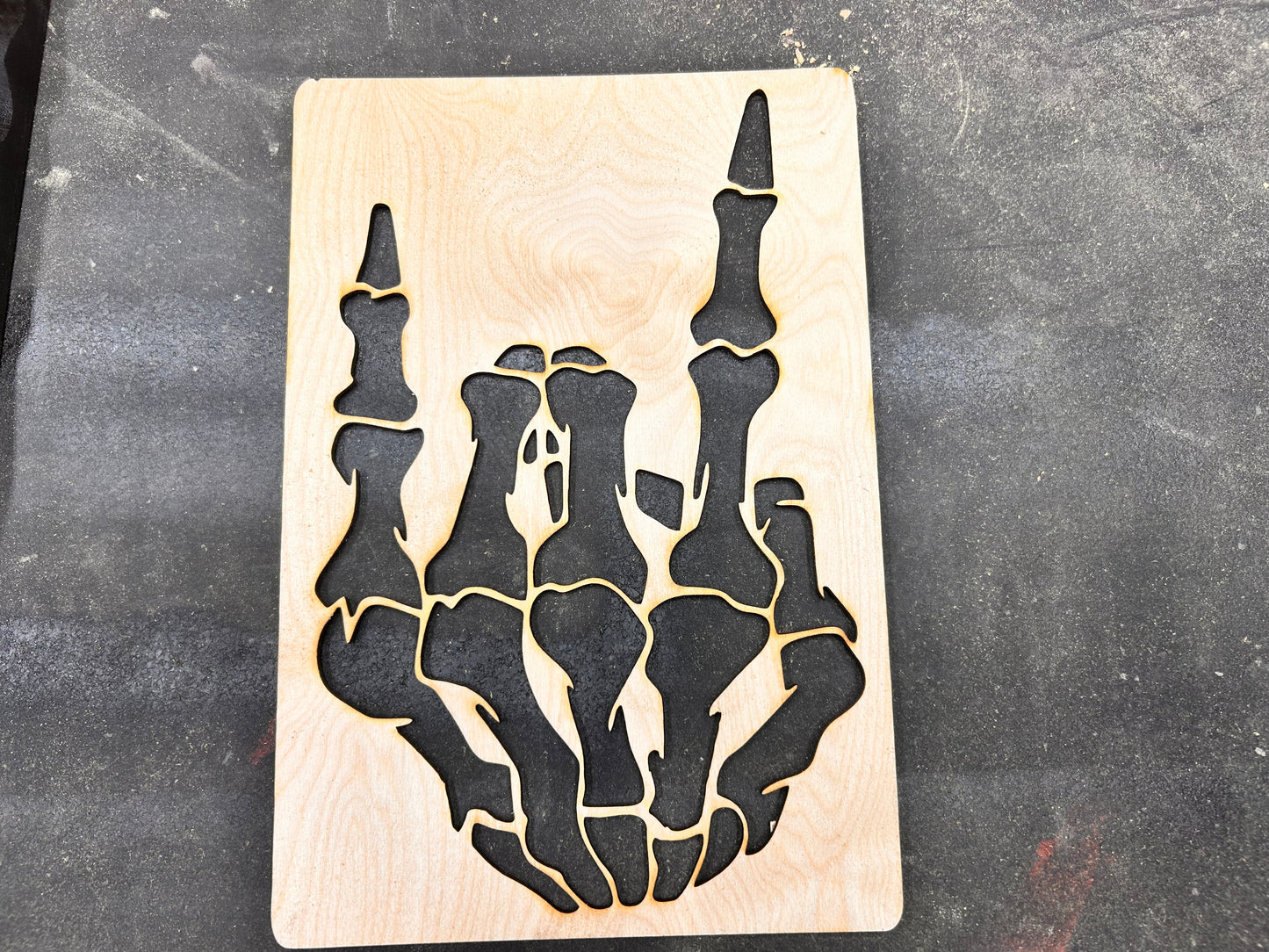 Rock On Skeleton Hand September 2026