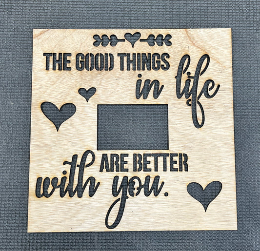 Good Things In Life Layout Stencils