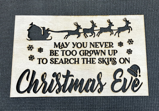 Christmas Eve Layout Stencil 12/24