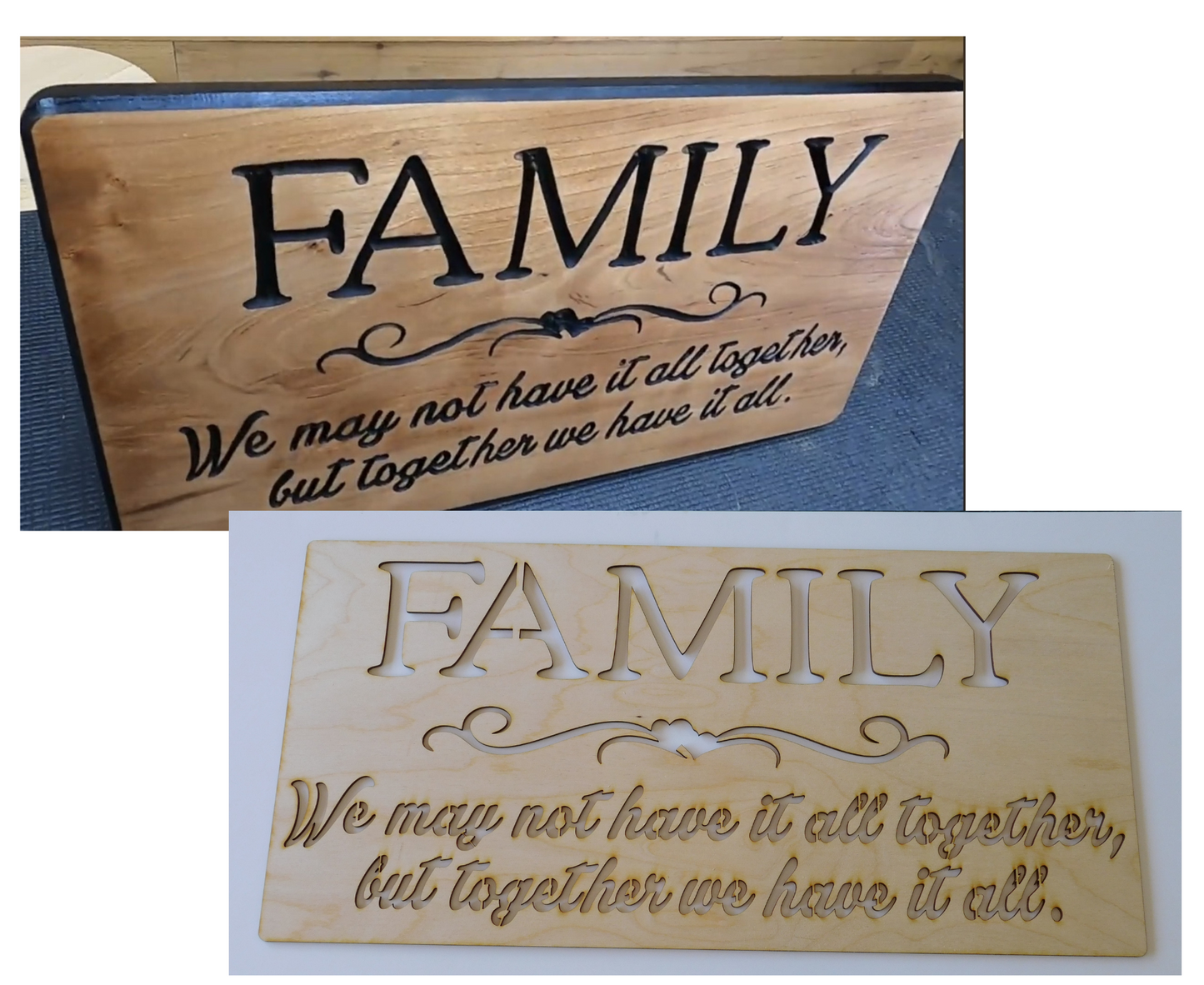 Family Layout Stencil