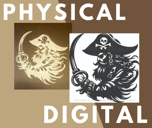 Pirate Layout Stencil 8/25