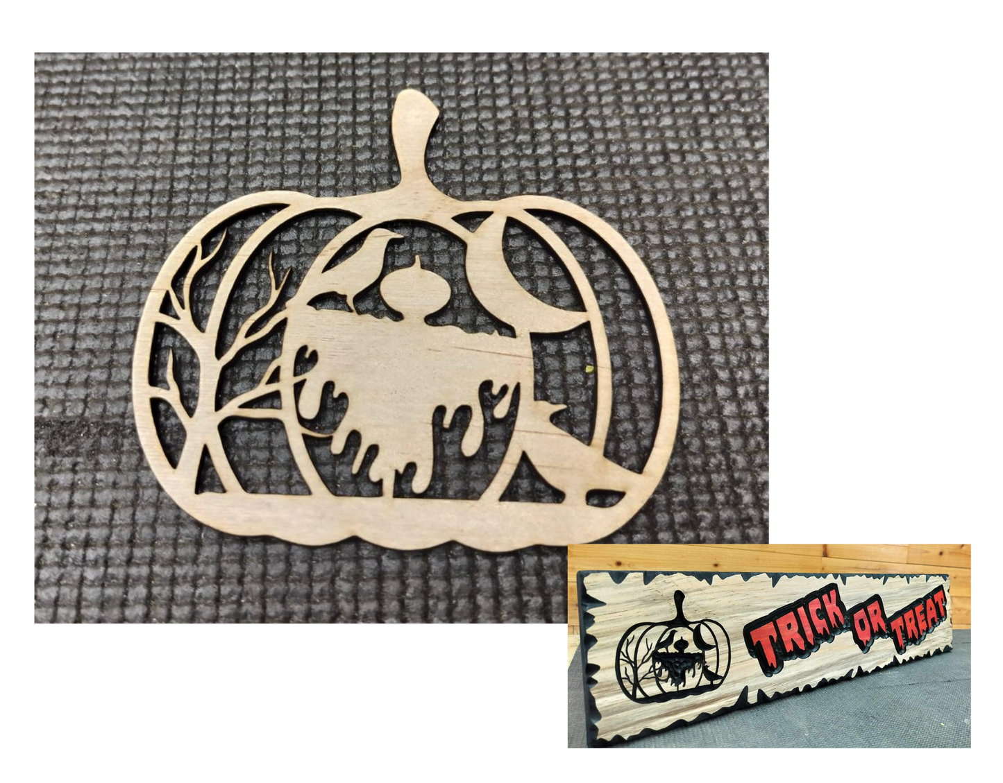 Scarecrow Pumpkin Layout Template 10/24