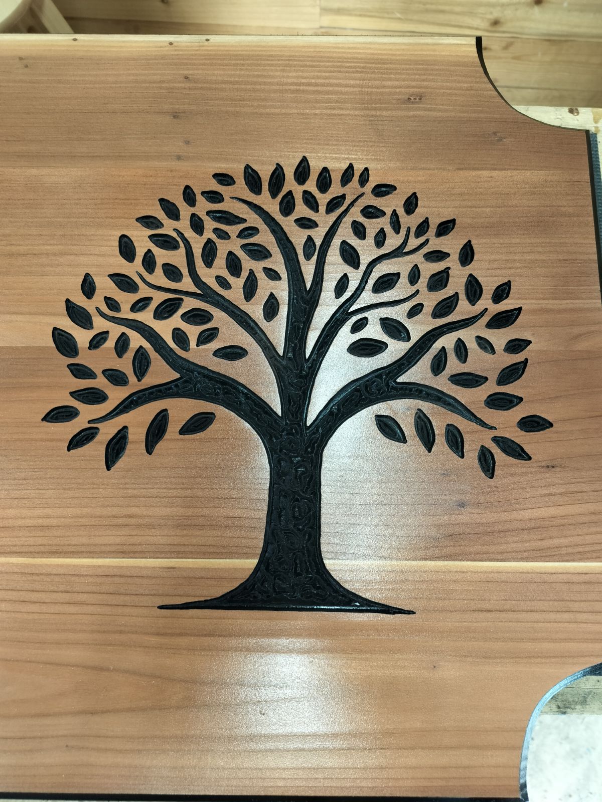 "NEW" Large Tree of Life Stencil