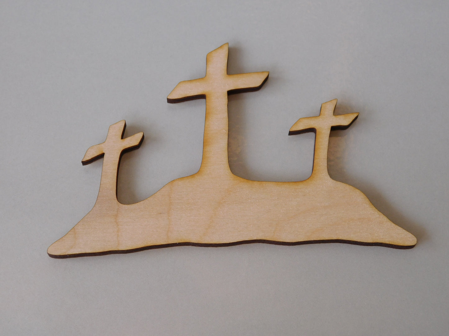 Three Wooden Crosses