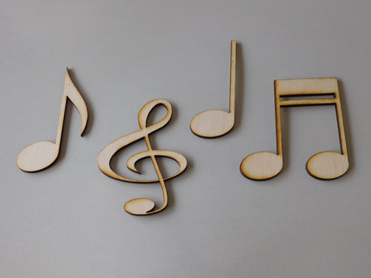 Musical Note Layout Templae Set