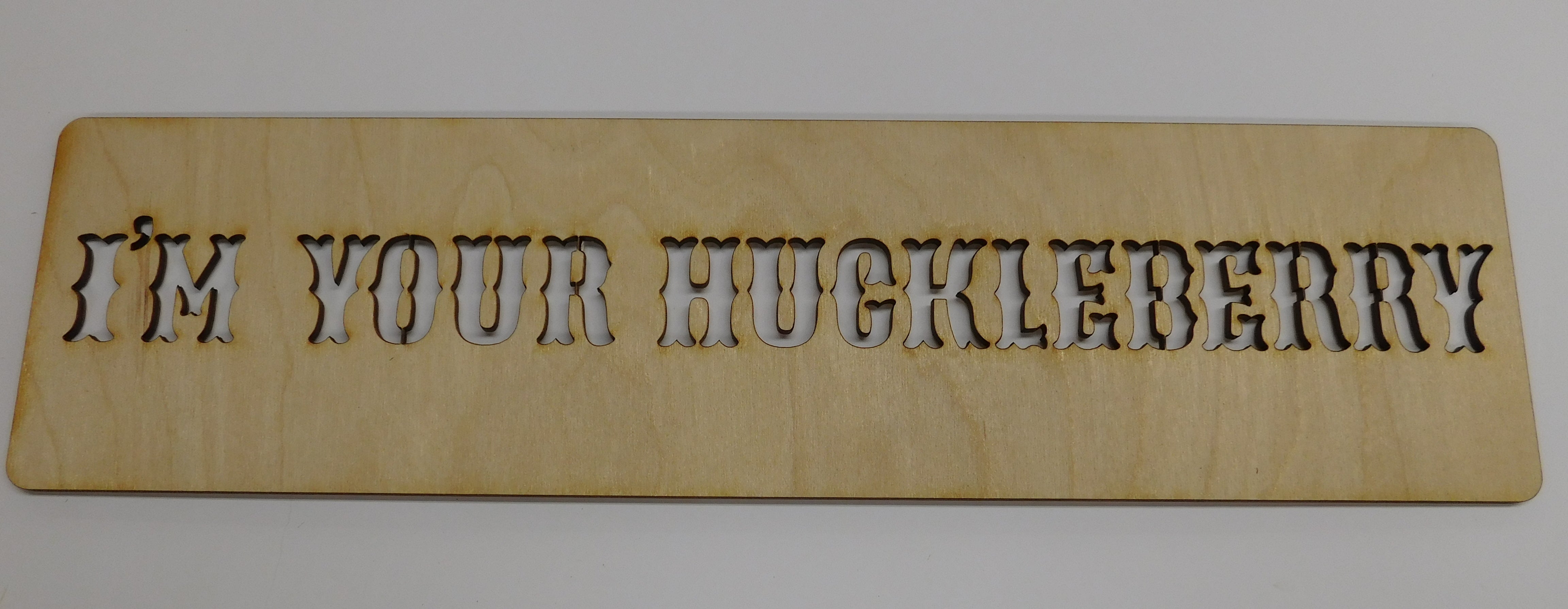 HUCK – Make a Wood Sign